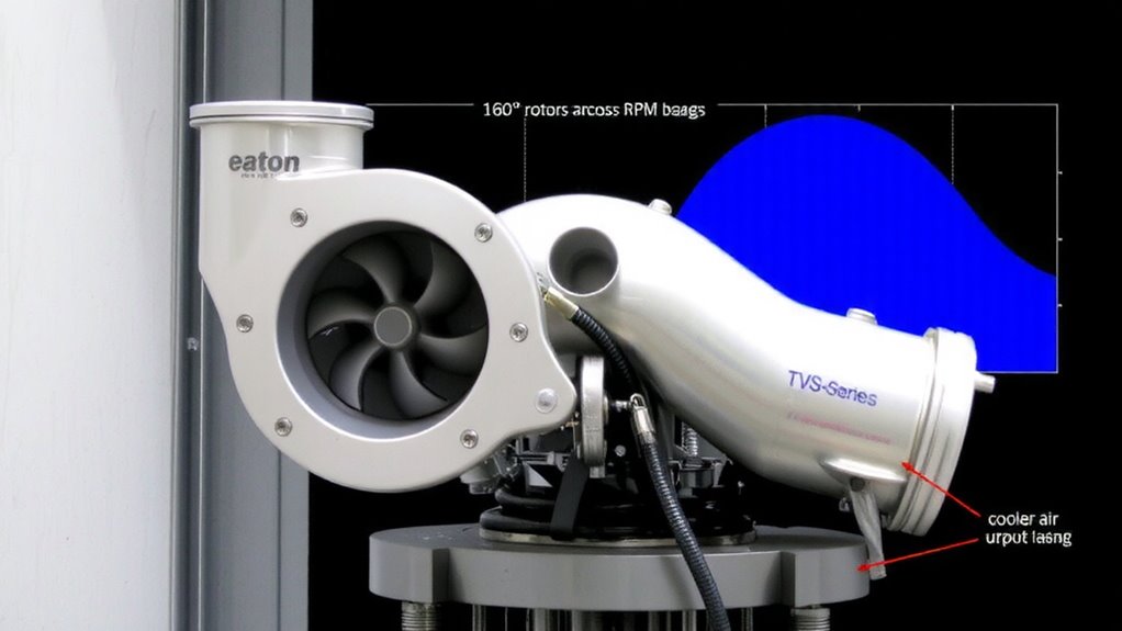 160 twisted rotors cool air
