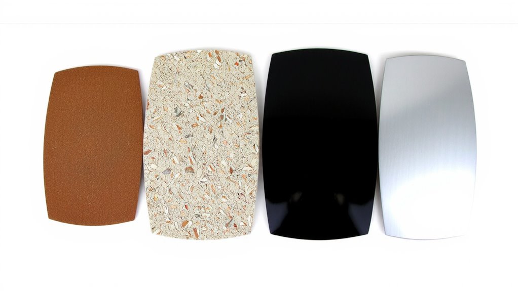 abrasive size determines finish quality