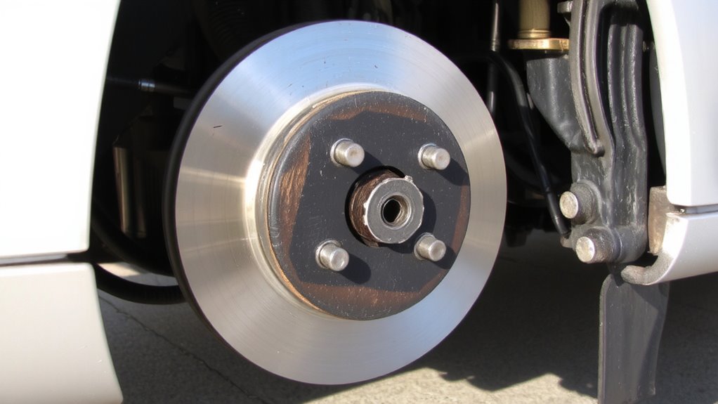 acoustic clips prevent brake squeal