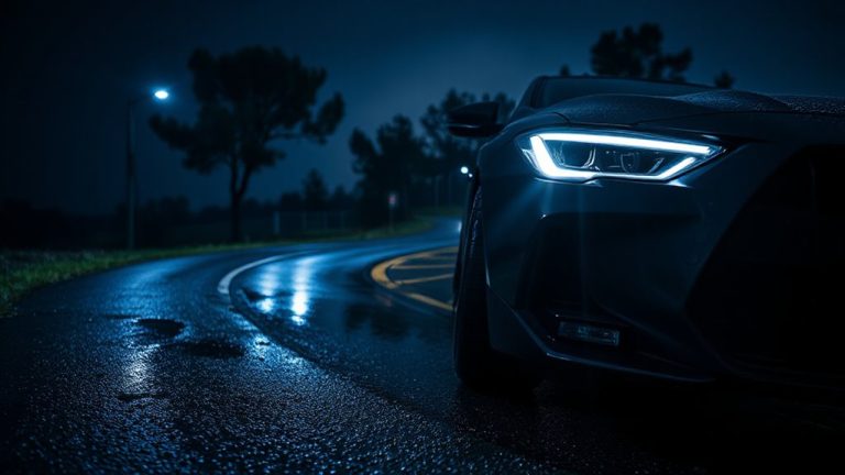 adaptive headlights night operation