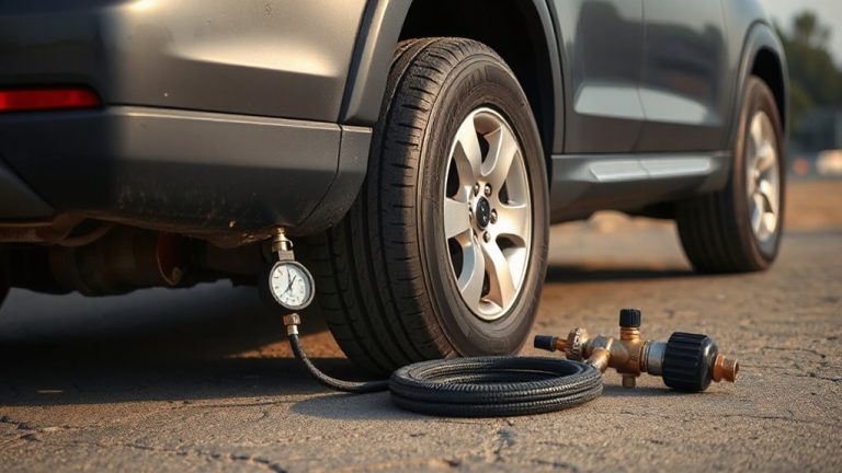 adjust suv tire pressure