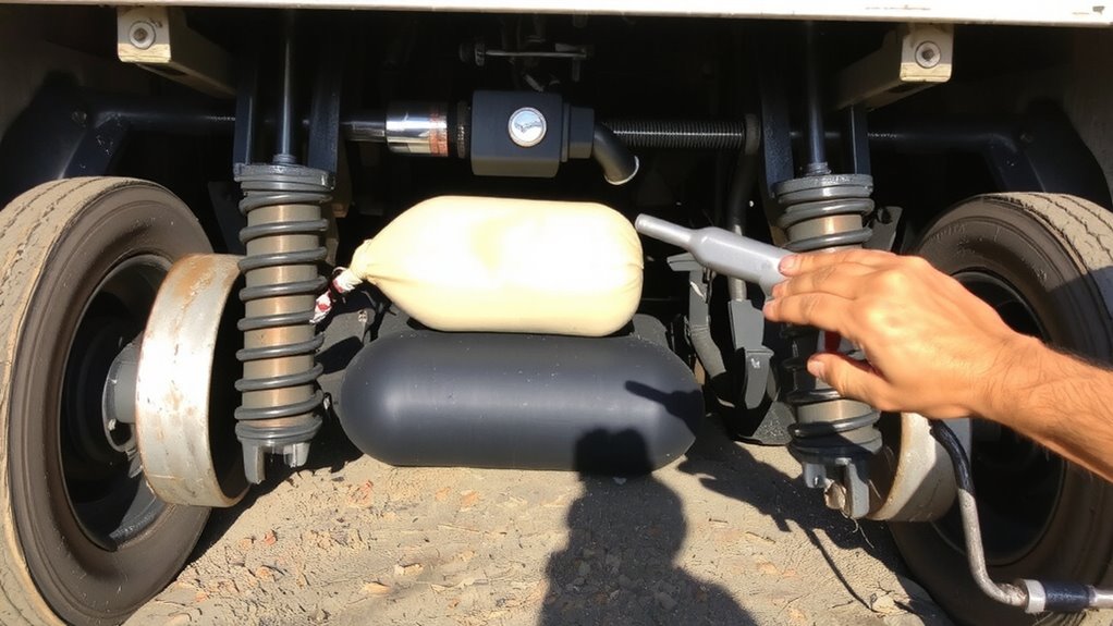 air bags for load support
