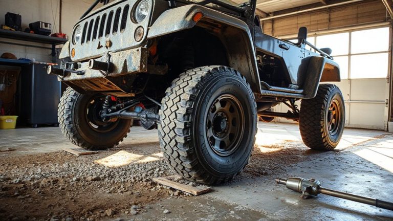 align wheels post off road