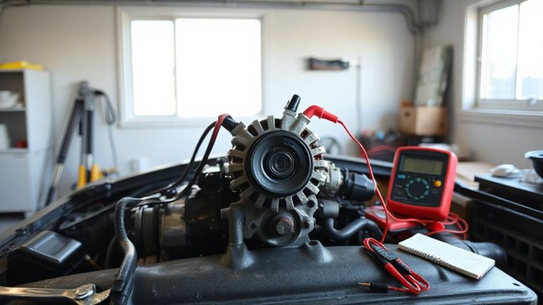 alternator voltage regulation test