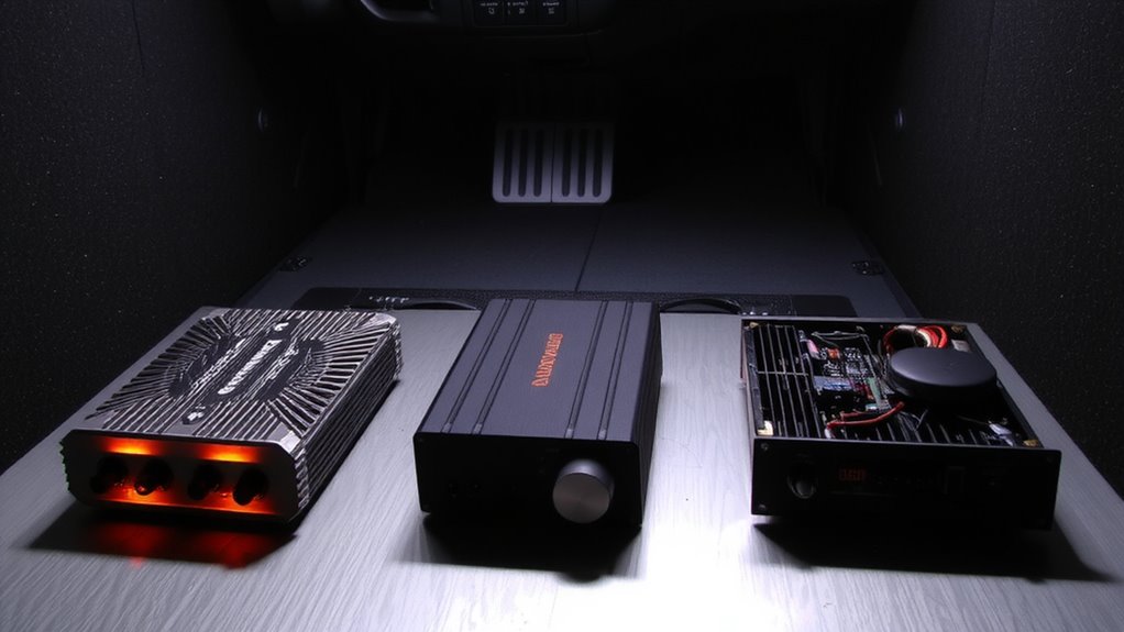 amplifier classes compared