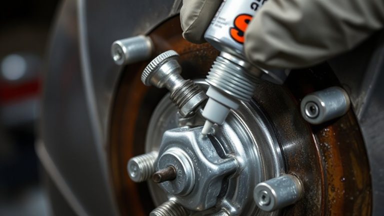 anti seize on lug studs