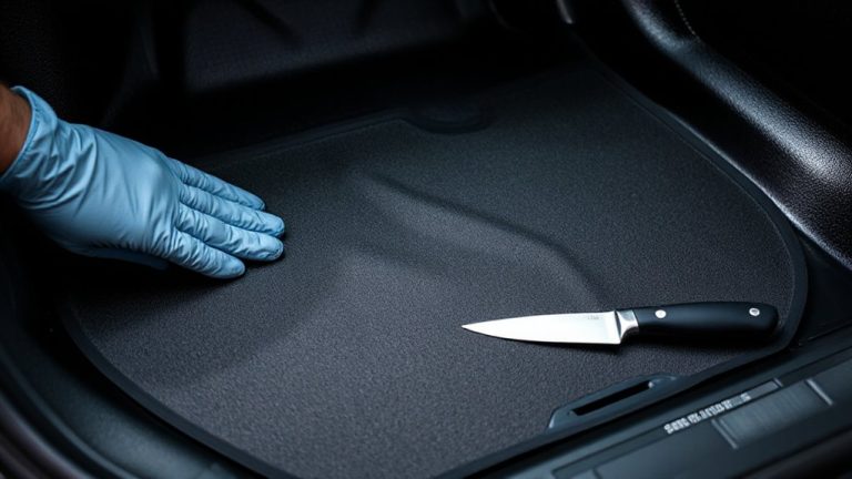 apply butyl rubber mats