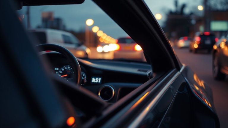 auto locks at speed