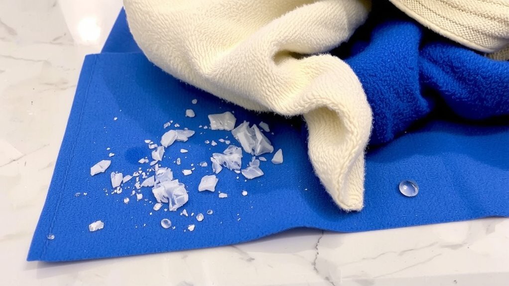 avoid cotton towel abrasion