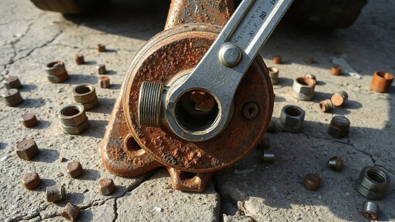 axle nut corrosion testing
