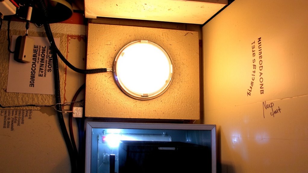 backup batteries ensure safe egress