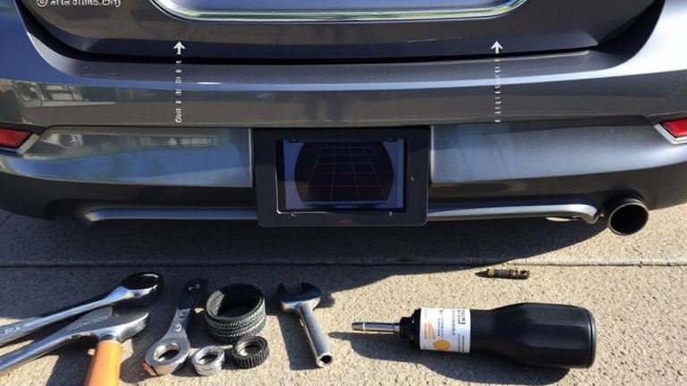 backup camera calibration confirmation