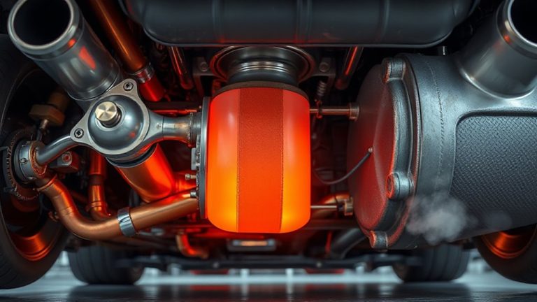 balancing anti lag and catalytic protection