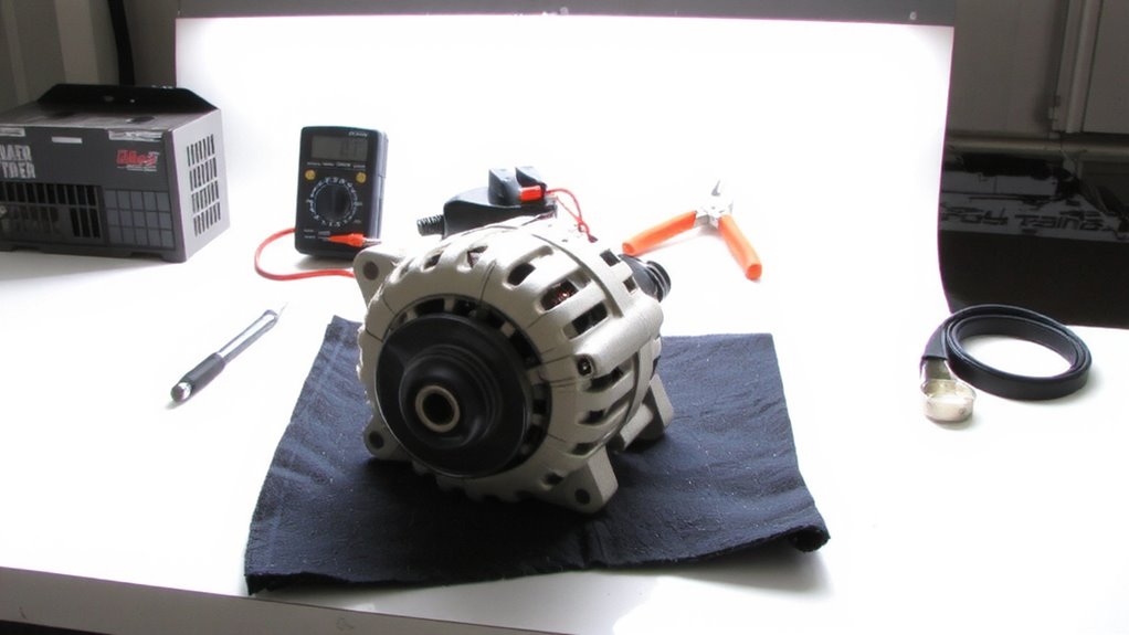 bench test alternator tools