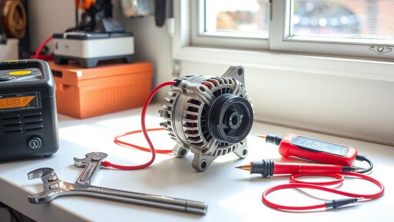bench test automotive alternator