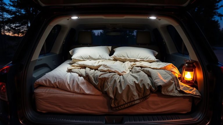 best car camping beds
