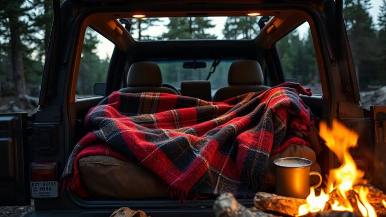 best car camping blankets