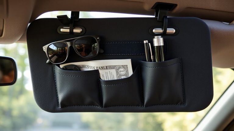 best car visor organizers
