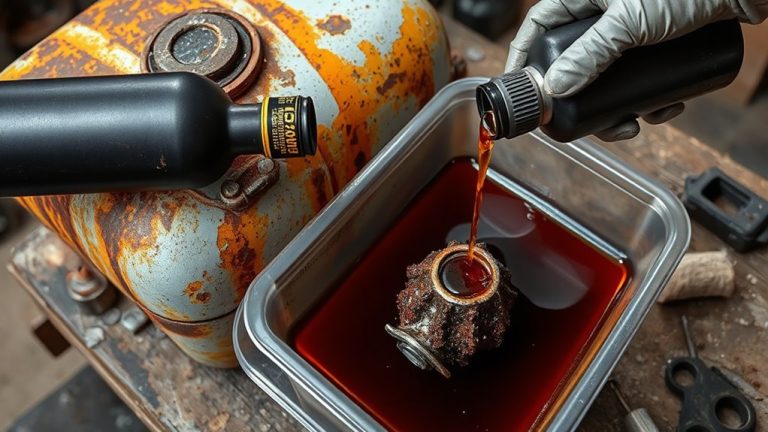 best rust removers for gas tanks