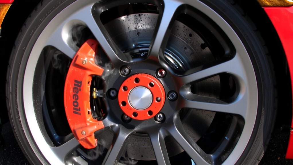 big wheels hot brakes
