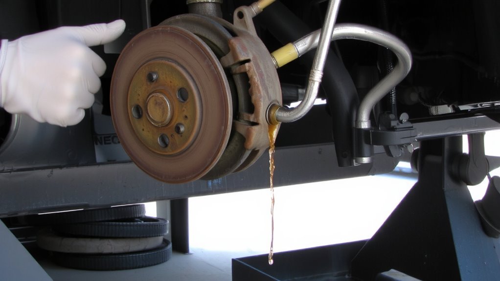 bleed brakes for firmness