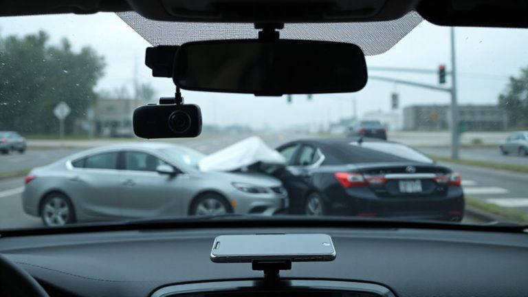 bluetooth dashcam crash upload pairing