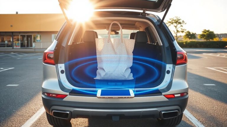 bluetooth grocery trunk unlock