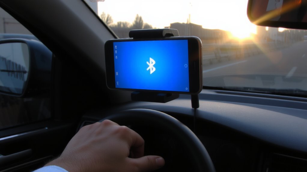 bluetooth pairing enables driving score tracking