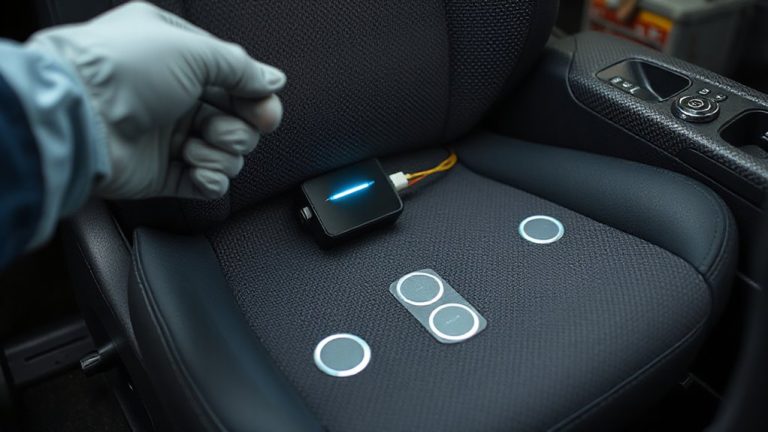 bluetooth seat ventilation with sweat sensors