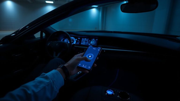 bluetooth sync for valet monitoring