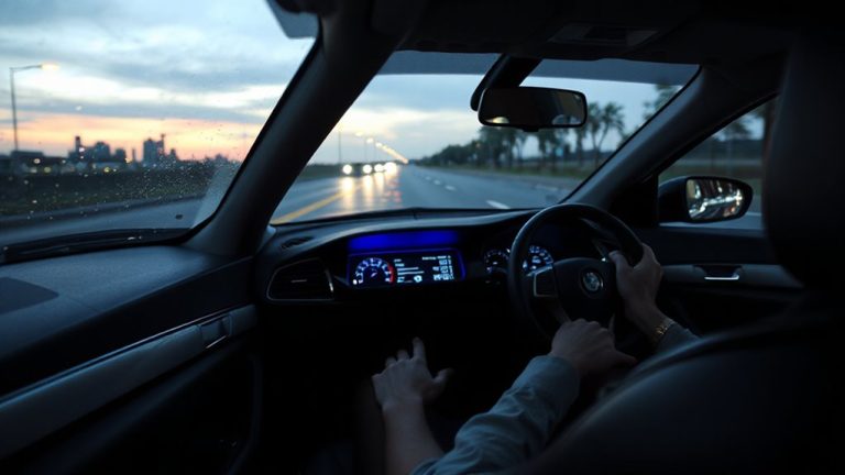bluetooth sync lane drowsiness detection