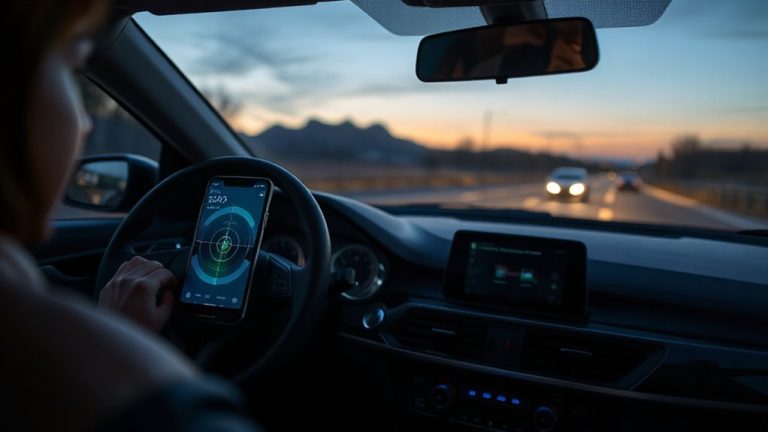 bluetooth syncs brake and collision apps