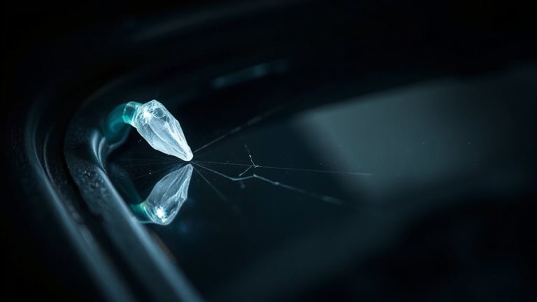 borescope inspection for windshield damage