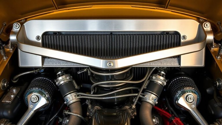 braces allow radiator access