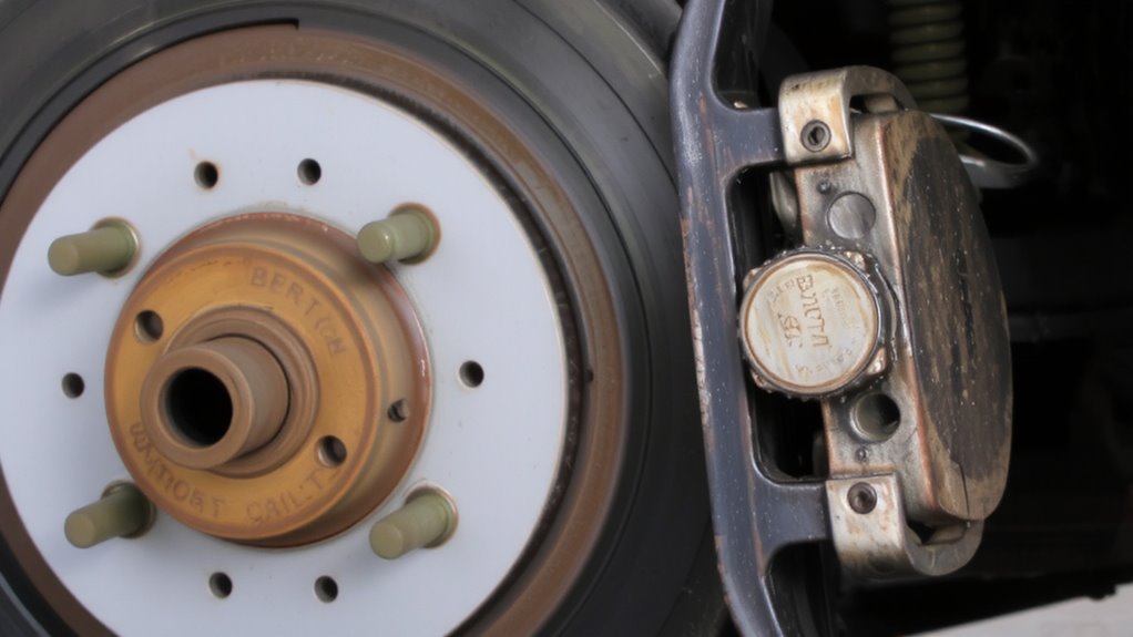 brake caliper sticking symptoms