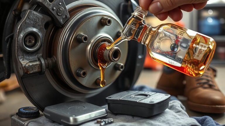 brake fluid flush and pad replacement