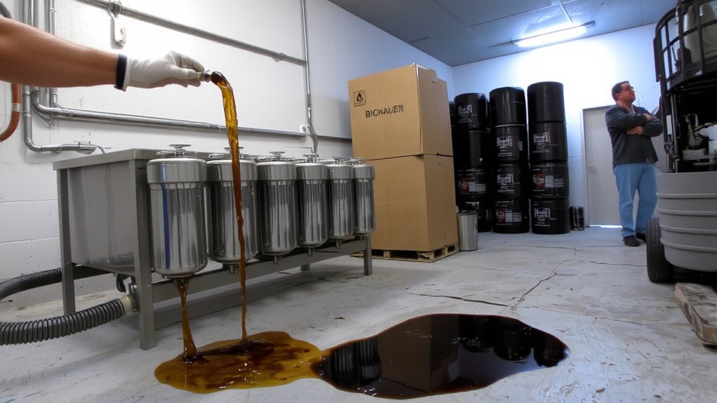 brake fluid recycling process