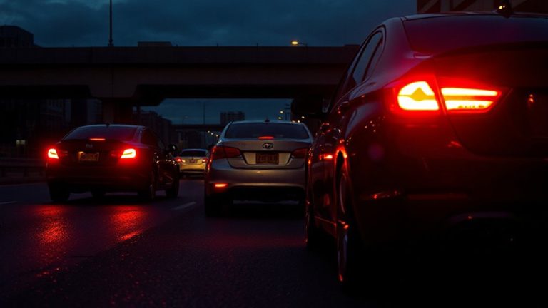 brake light brightness and response time