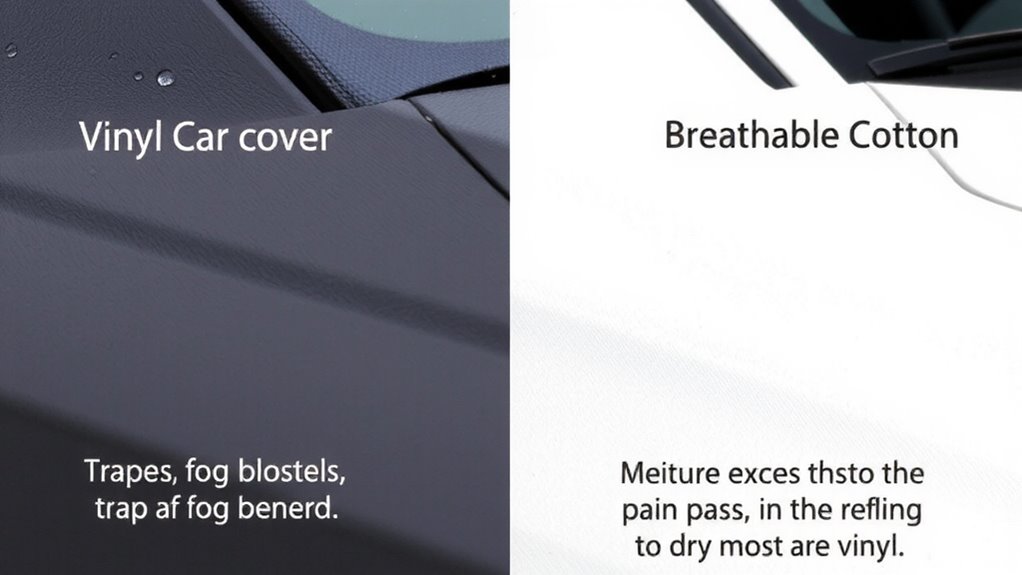 breathable cotton prevents condensation
