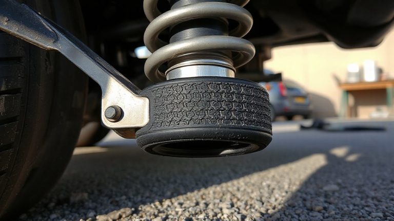 bump rubbers limit compression