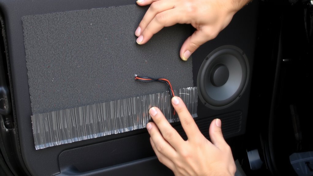 butyl based sound deadener mats