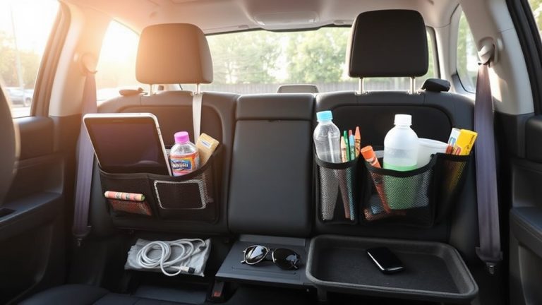 car back seat organizers