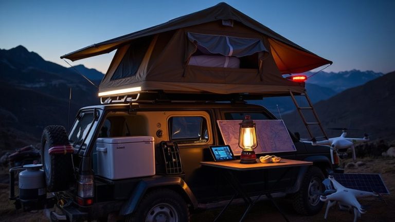 car camping tech essentials