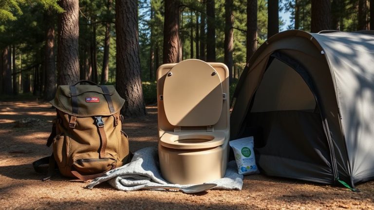 car camping toilets comfort
