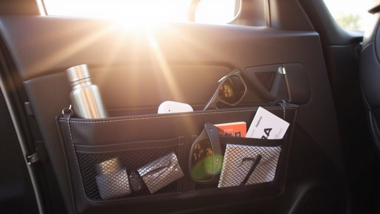 car door storage solutions