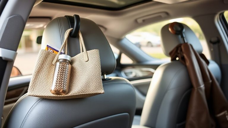 car headrest hooks organizers