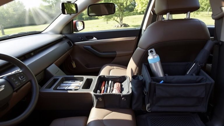 car organizers clutter free ride