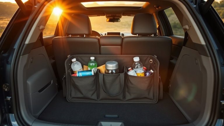 car organizers with cooler
