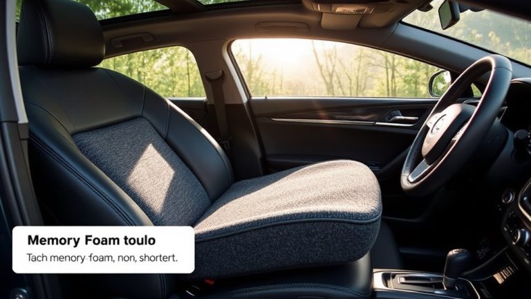 car seat cushions short drivers