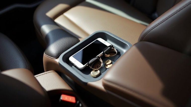 car seat gap storage solutions